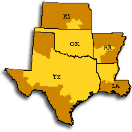 Arlington, Texas Plant UPS map