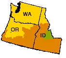 Seattle, WA Plant UPS map