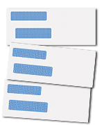 dual window envelopes for computer checks and forms