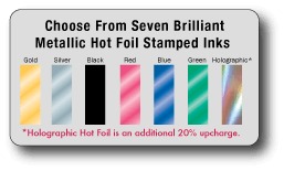 foil stamp colors