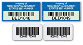 barcode labels and consecutively numbered labels