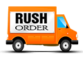 rush order labels