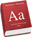 printing dictionary