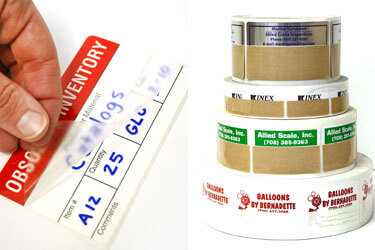 self laminating labels