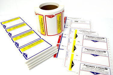 standard mailing labels